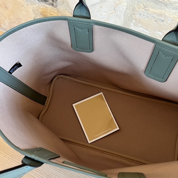 Michael Kors Jodie MD Signature Tote  Handbag Light + Wallet set NWT Authentic - Picture 4 of 12